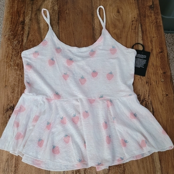 NWT Chaser Small Strawberry Tank Top - Picture 13 of 16